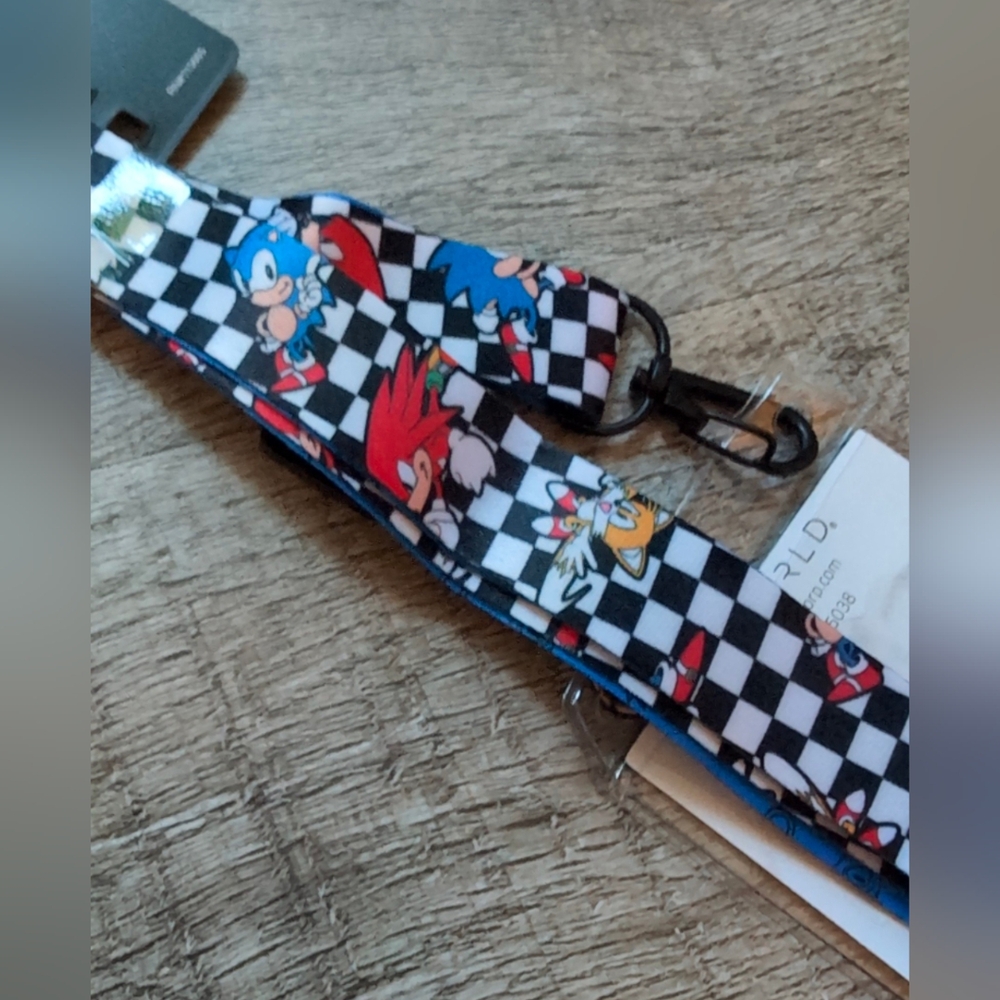 Sonic the Hedgehog officially licensed lanyard - brand new! - Picture 5 of 6